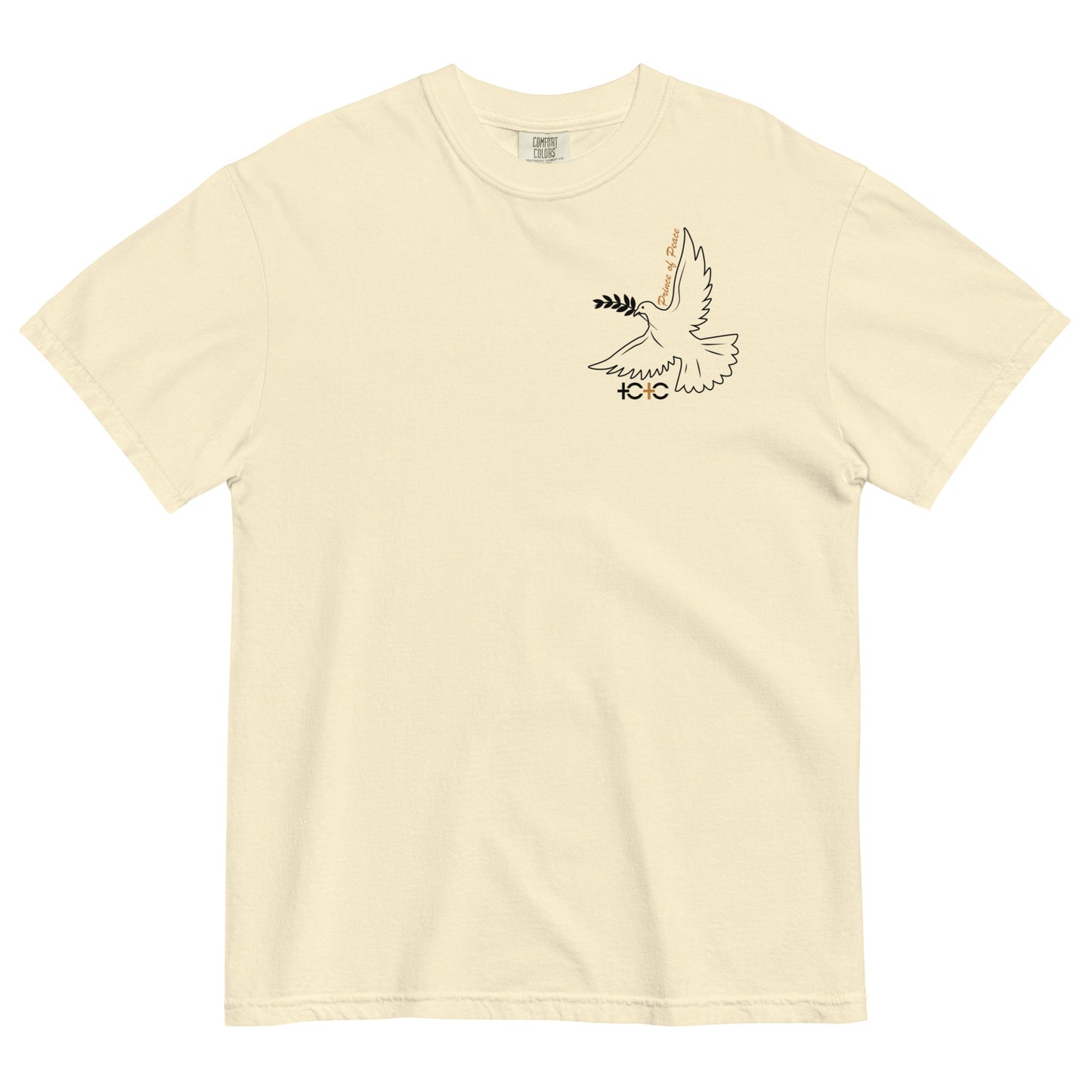 Prince of Peace, Christian T-shirts, Christian Clothing, Ivory