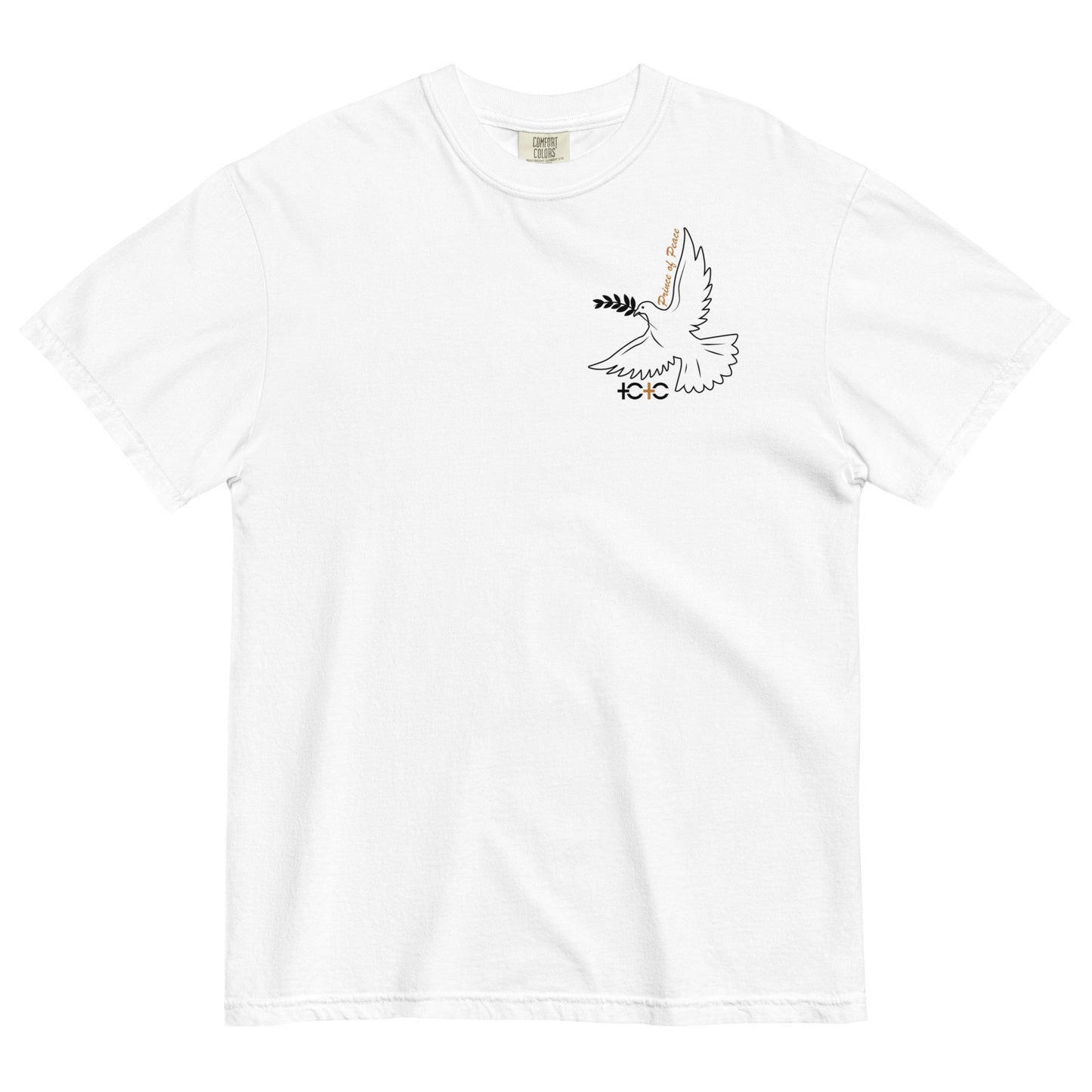 Prince of Peace, Christian T-shirts, Christian Clothing, White